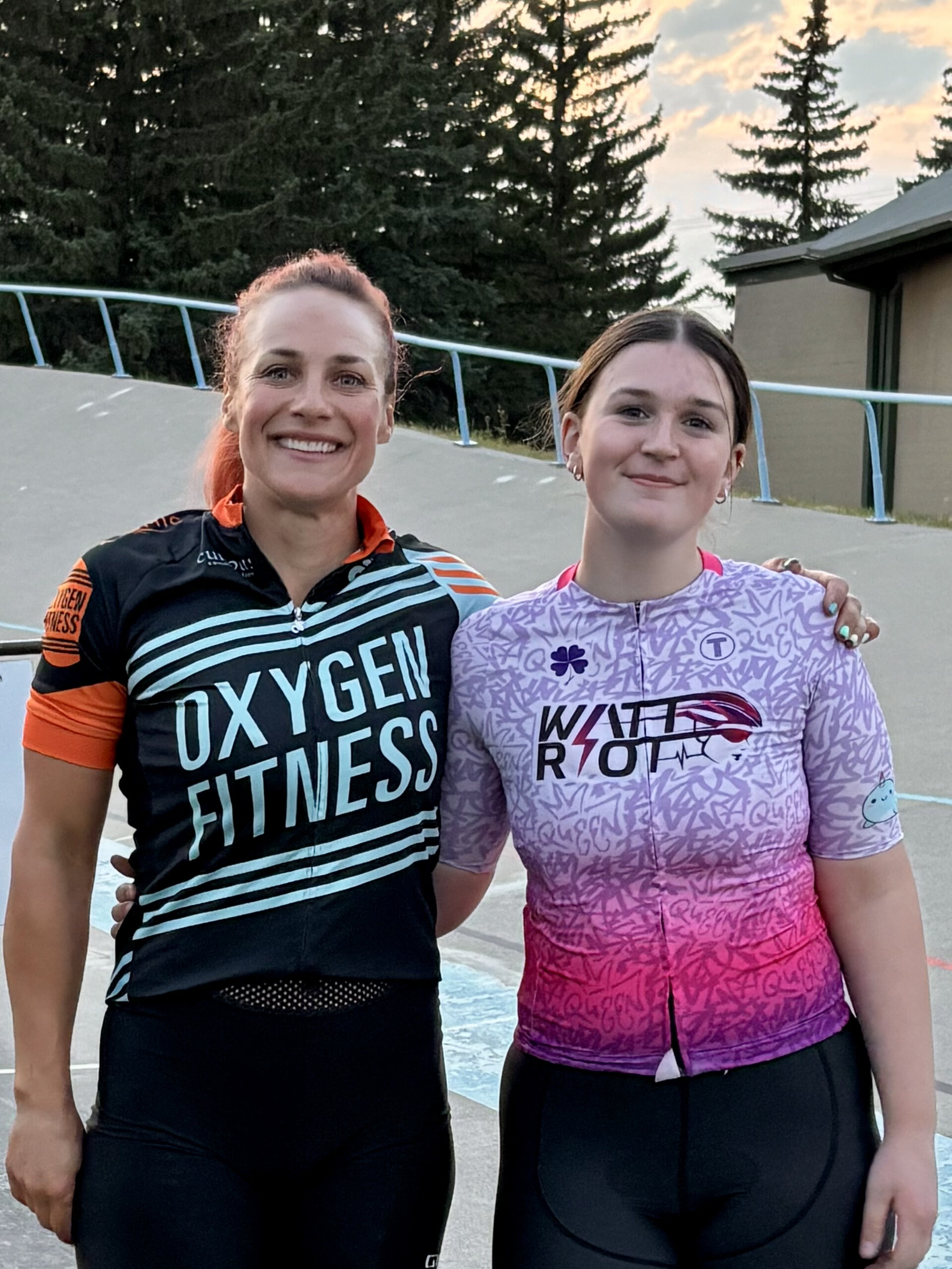 Alissa Maglaty (left)